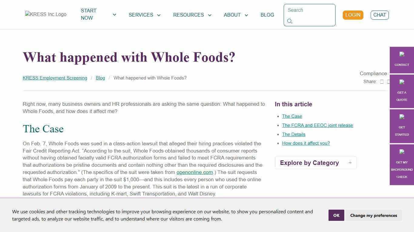 Whole Foods Screening Fail: Learn from Their Mistakes